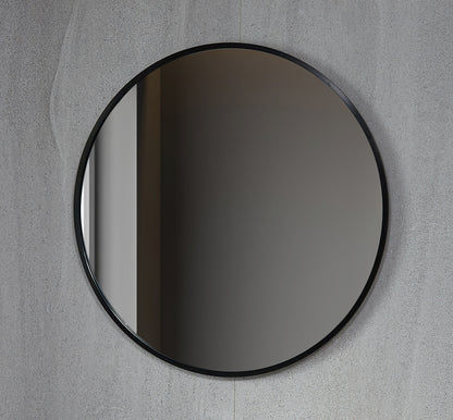 Tweedekans - Spiegel rond 100 cm met zwart frame - Default