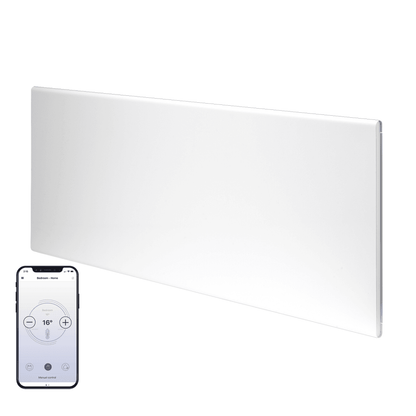 Tweedekans - Adax neo Wifi elektrische verwarming - 1400Watt 33cm x 109cm