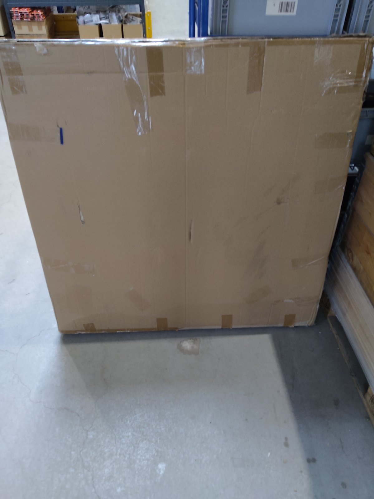 Tweedekans - Spiegel rond 100 cm met koperen frame - Default
