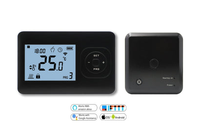 Tweedekans - Infrarood terrasheater Thermolux met wifi en thermostaat - 2400Watt