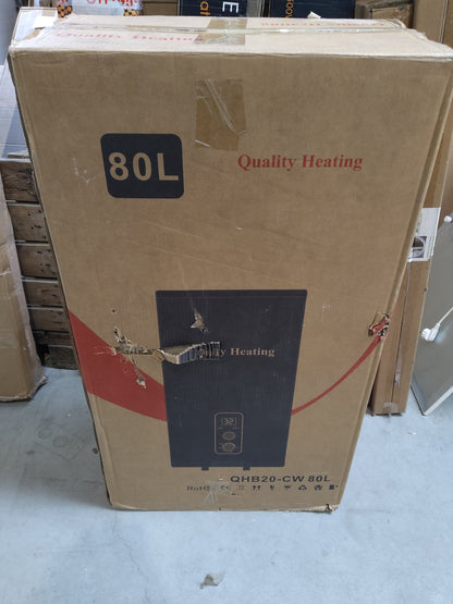 Tweedekans - 80 Liter QH dual tank elektrische boiler met digitale bediening - Default