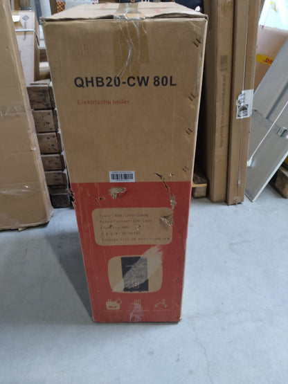 Tweedekans - 80 Liter QH dual tank elektrische boiler met digitale bediening - Default