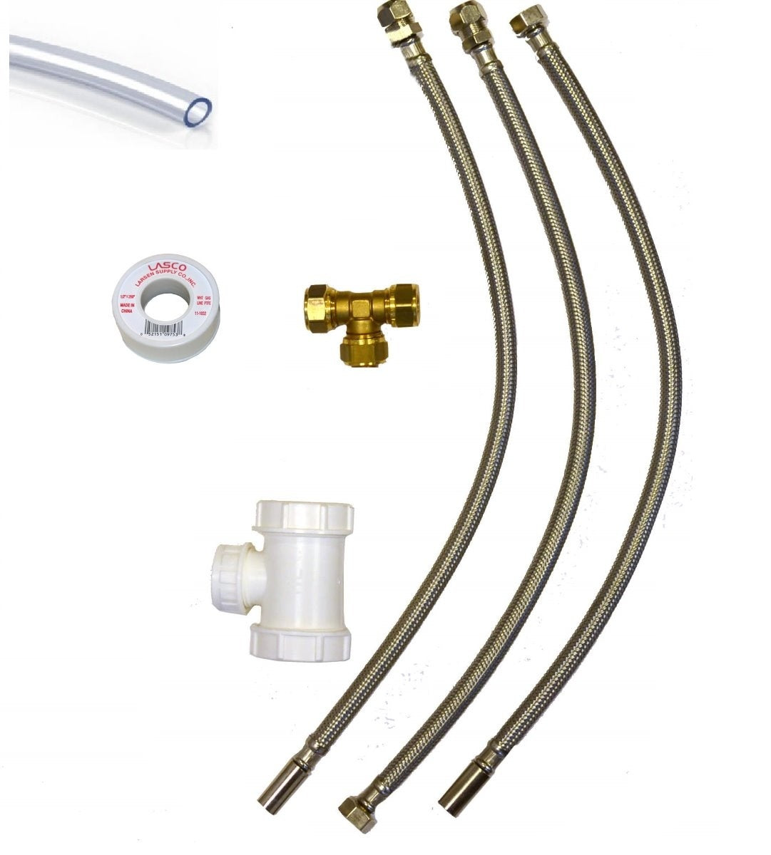 Segunda oportunidad - Kit de conexión universal para calentadores de agua de cocina - Predeterminado