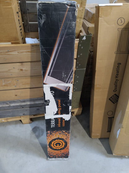 Tweedekans - Infrarood terrasverwarmer Ecosun 1000 - 1500Watt - Infrarood terrasverwarmer Ecosun 1000Watt