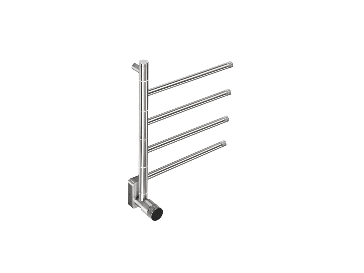 Tweedekans - Elektrische handdoek radiator chrome met thermostaat - Chrome