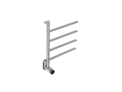 Tweedekans - Elektrische handdoek radiator chrome met thermostaat - Chrome