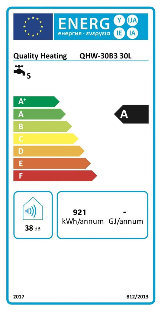 Termo eléctrico doble Performance QH Wifi de 30 litros con mandos digitales