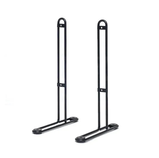 Juego de reposapiés Adax neo negro