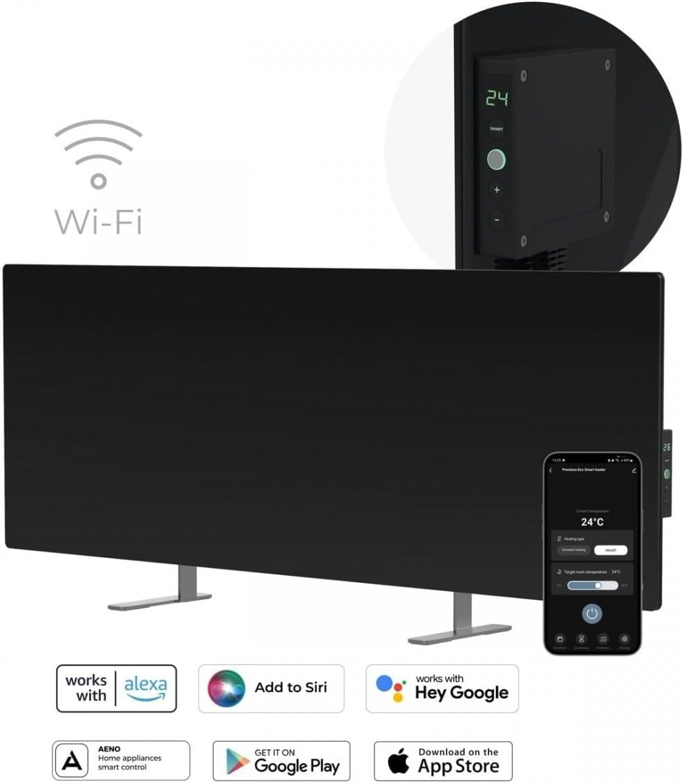 AENO GH4S panel calefactor infrarrojo inteligente WIFI - 700 vatios