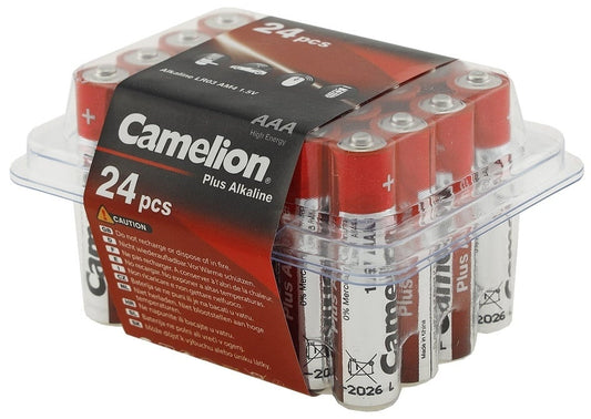 CAMELION AlkalinePlus Typ AAA Advantage pack 24 suks