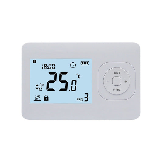 CV Reloj termostato - Digital - On/Off - Blanco