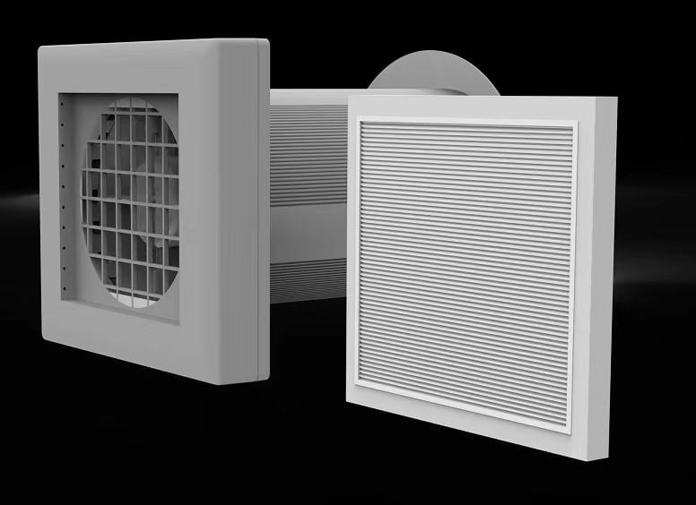 Unidad WTW descentralizada Ø150 mm con Wifi y control remoto