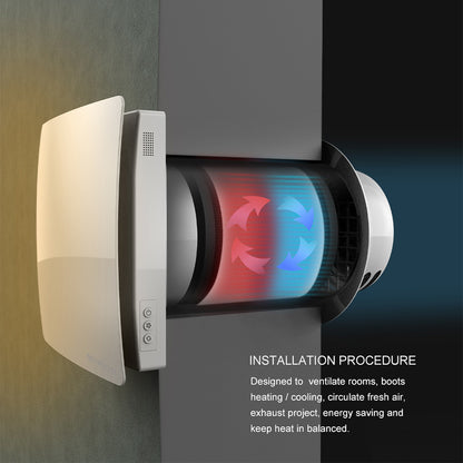 Unidad WTW descentralizada Ø150 mm con Wifi y control remoto