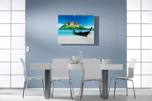 Panel infrarrojo de vidrio impreso personalizado Ecosun 350 o 600 Watt