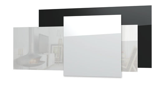 Paneles infrarrojos Ecosun Serie GS blanco o negro pared o techo