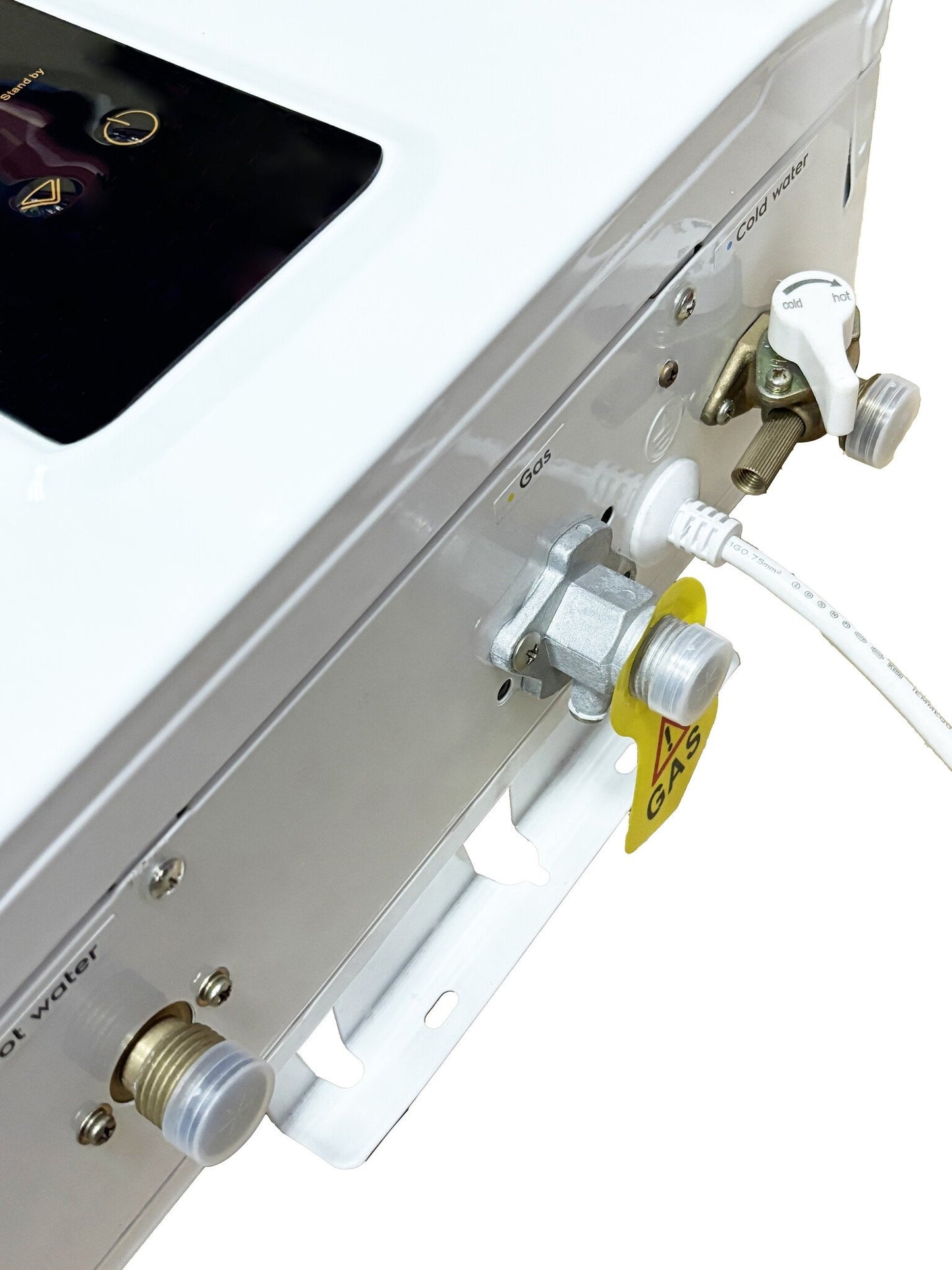 EcoTherm Calentador electrónico 230 V Digital 13 L Bajo NOx Propano cámara cerrada