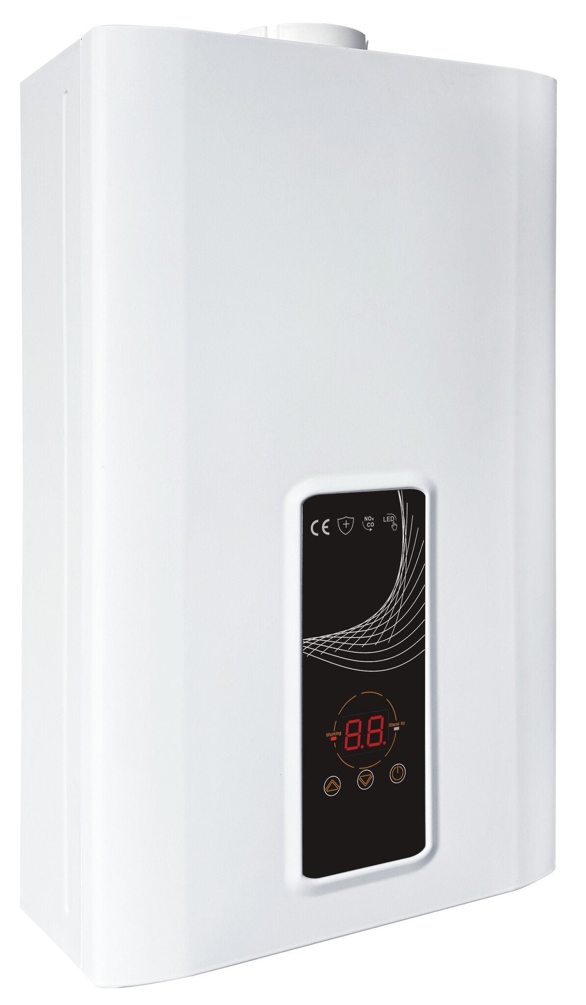 EcoTherm Calentador electrónico 230 V Digital 13 L Bajo NOx Propano cámara cerrada