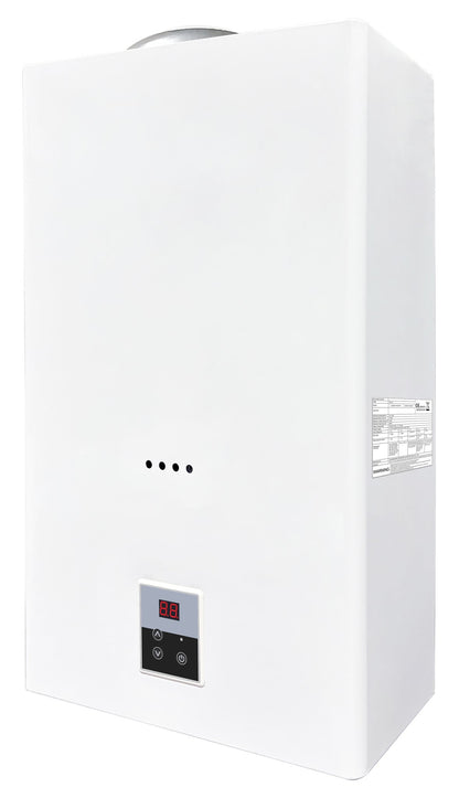EcoTherm Electronische geiser Digitaal 14L Low Nox Propaan open kamer