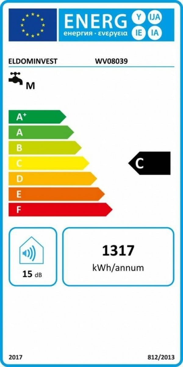 Calentador eléctrico Wifi ELDOM 50Litros 2,0kw