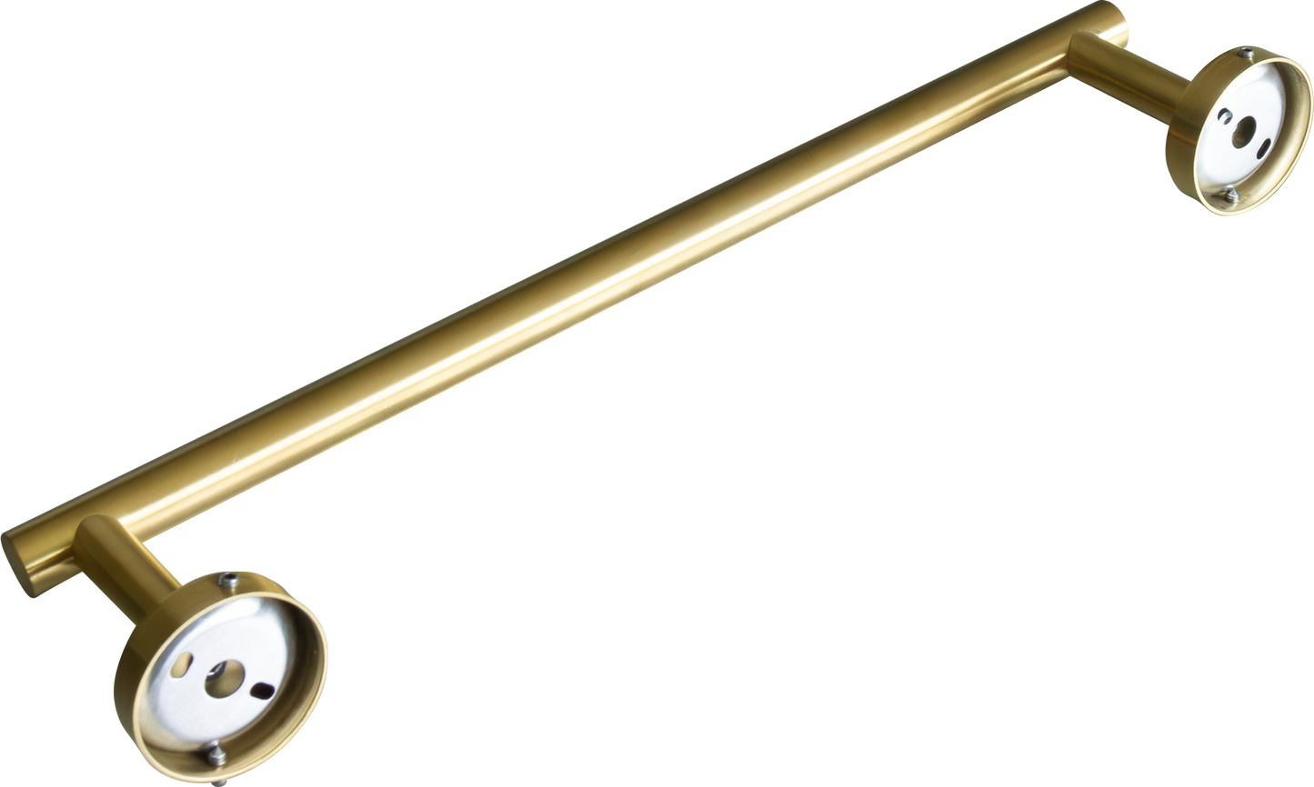 Toallero redondo dorado 40 cm