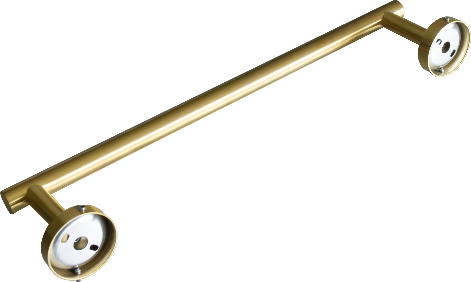 Toallero redondo dorado 40 cm