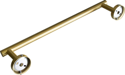 Toallero redondo dorado 40 cm