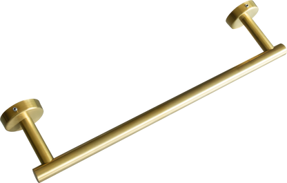 Toallero redondo dorado 40 cm