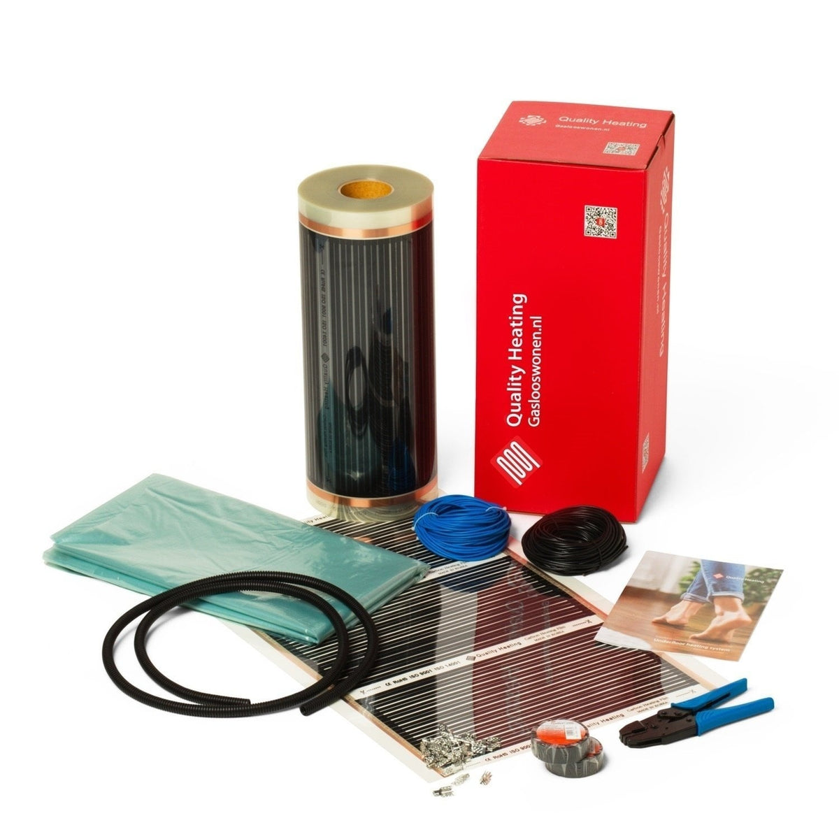 50 cm - 120 W/m² calefacción por infrarrojos para suelo