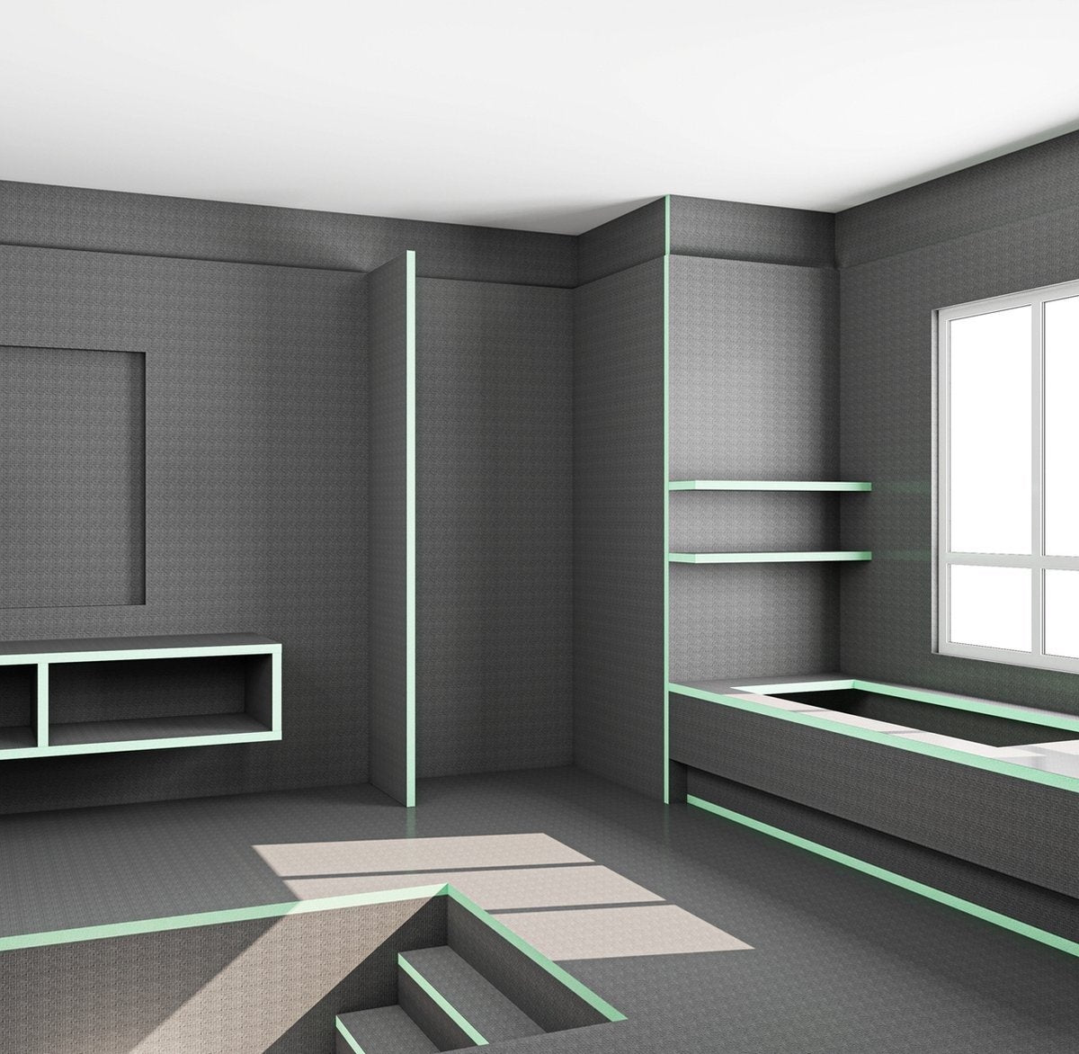 Placa aislante (baldosas) Hardfoam ISO64 6, 10 y 20 mm