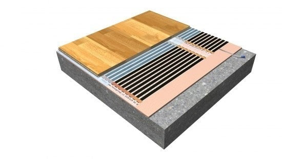 Aislamiento de calefacción de alfombra placa XPS 3mm ISO74