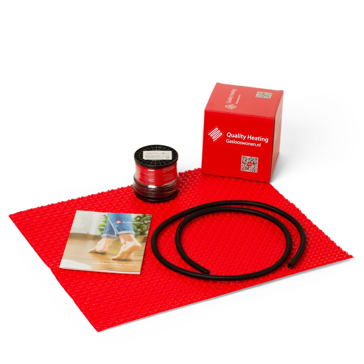 QH Grid calefacción por suelo radiante 120 Watt/m²