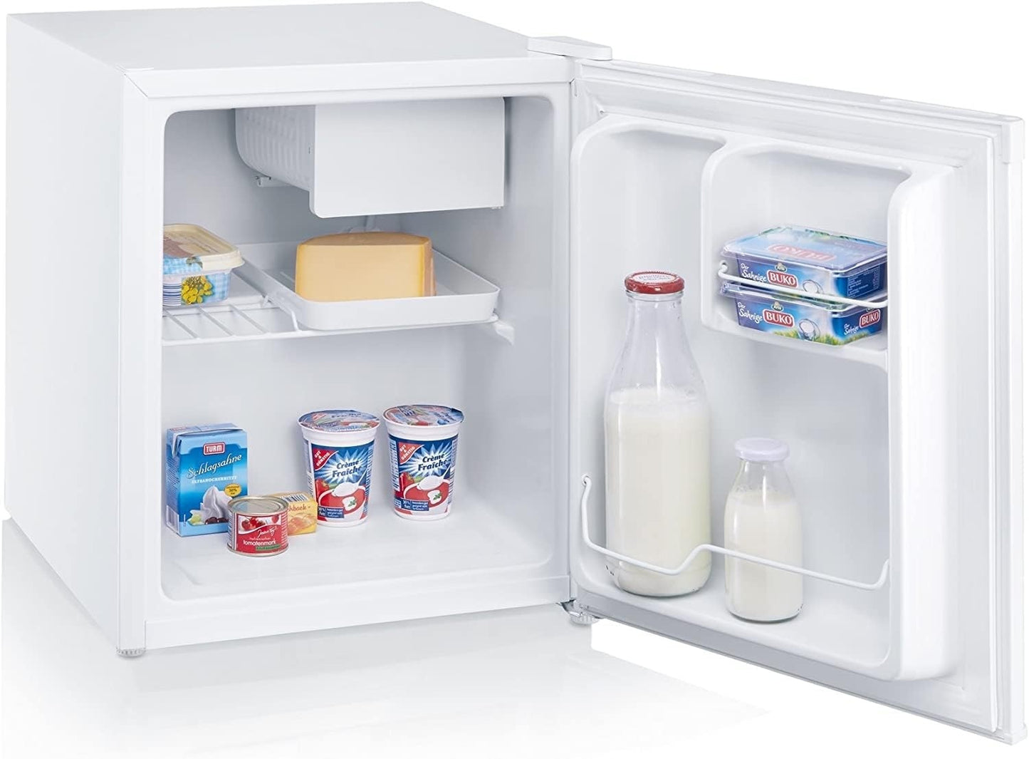 Nevera Nurion Mini - 40 l - Nevera pequeña - Independiente - Compacta - Blanca