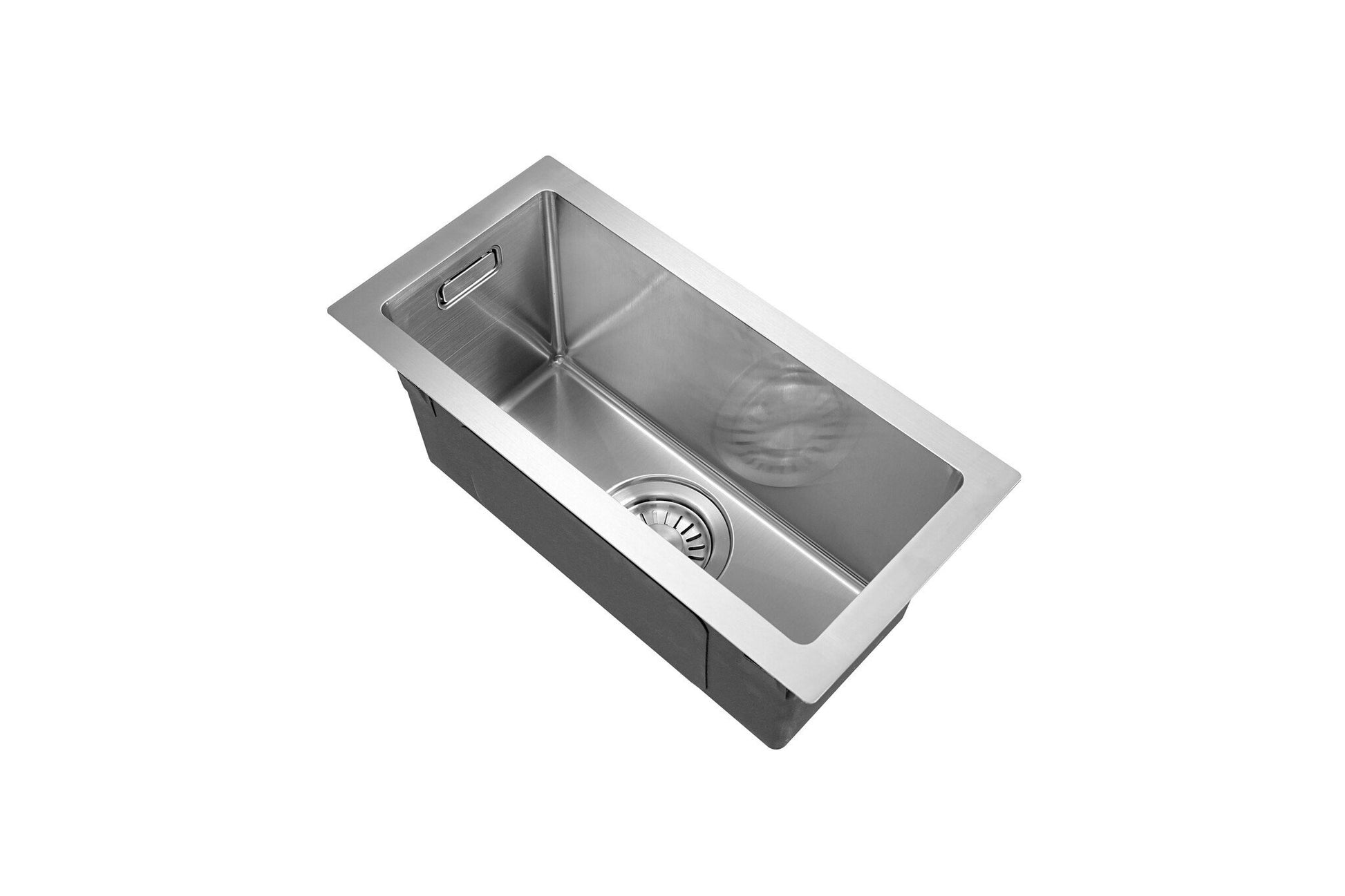 Fregadero Nurion Acero Inoxidable 16,5 x 38,5 - Fregadero Cocina - Fregaderos Cocina - Fregadero Cocina - sin agujero para grifo acero inoxidable