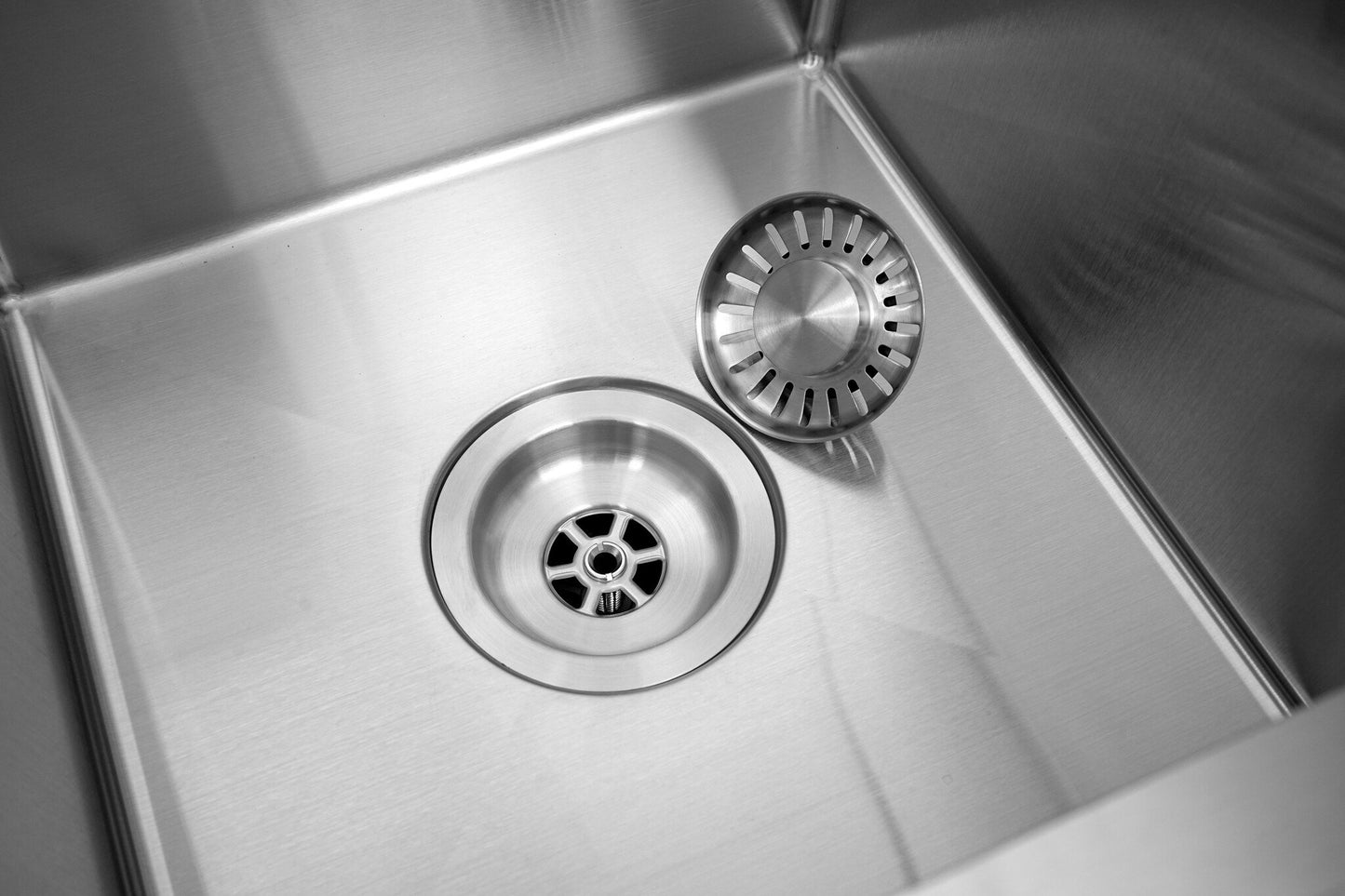 Fregadero Nurion acero inoxidable 39,5 x 34,5 - Fregadero Cocina - Fregaderos Cocina - Fregadero Cocina - sin agujero para grifo