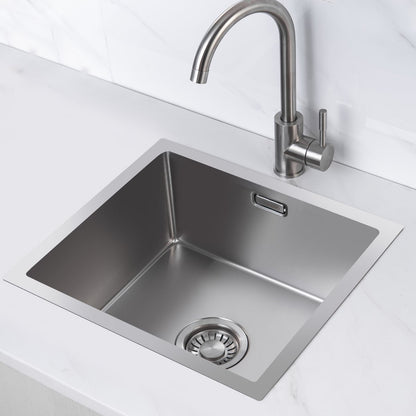 Fregadero Nurion acero inoxidable 39,5 x 34,5 - Fregadero Cocina - Fregaderos Cocina - Fregadero Cocina - sin agujero para grifo