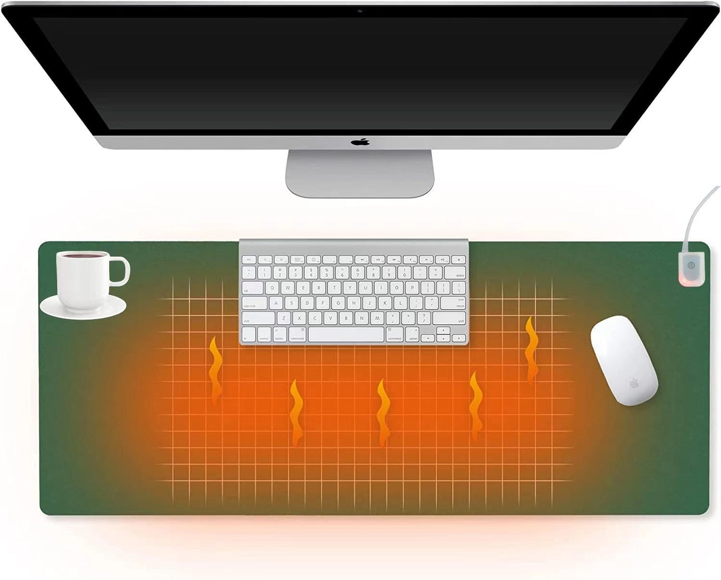 Almohadilla de escritorio infrarroja serie QH-BV negra 40 x 80 cm regulable en potencia