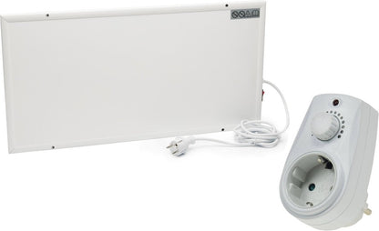 Panel infrarrojo QH-BV Serie atornillado 30 x 60 cm - 135Watt con regulador