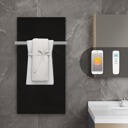QH-GD Panel infrarrojo de cristal GD Black Series 60 x 120 cm - 700 vatios