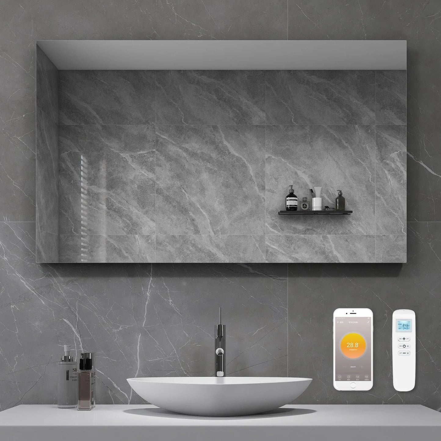 QH-GM Espejo de infrarrojos serie-GM 60x100 - 580 vatios