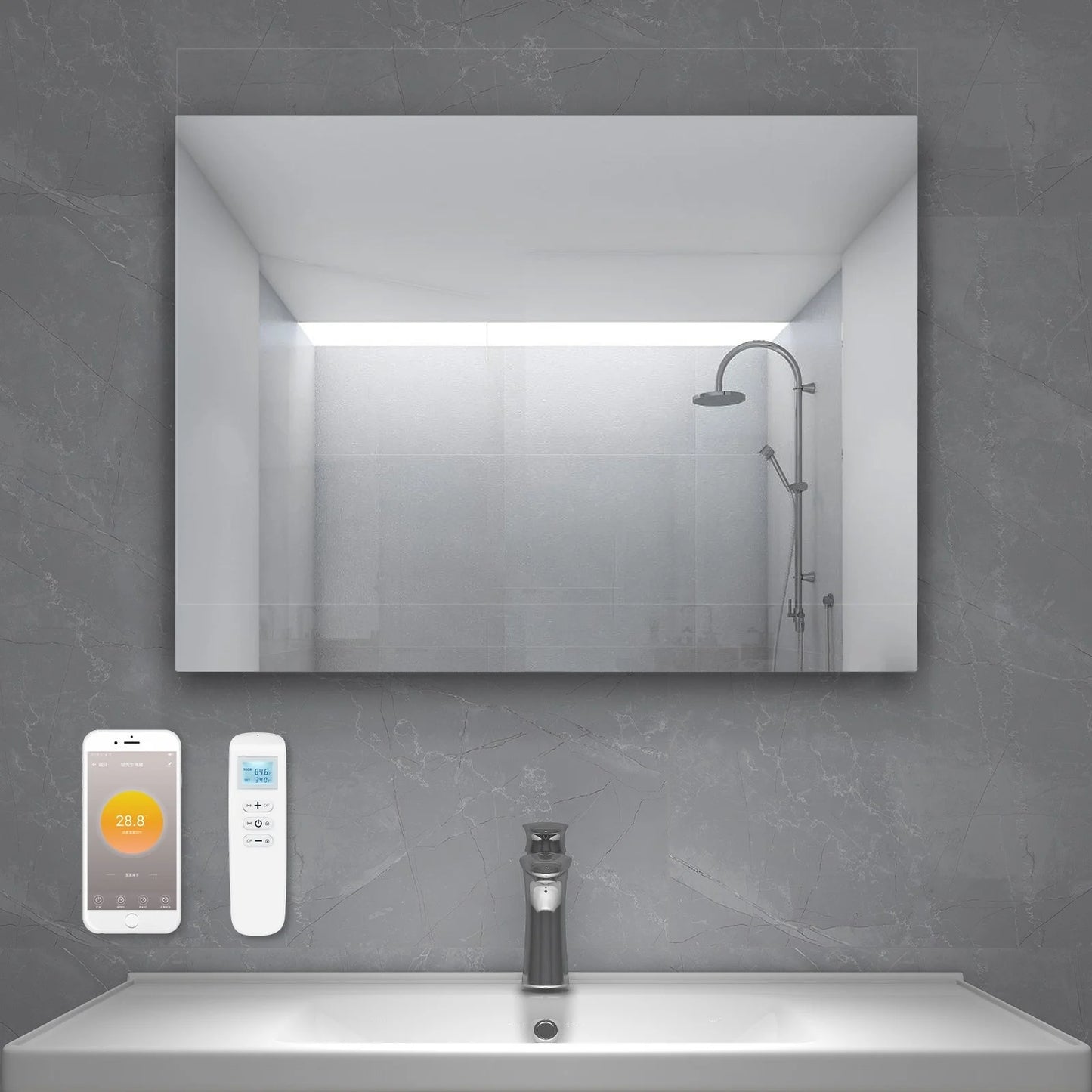 QH-GM Espejo de infrarrojos serie-GM 60x120 - 700 vatios