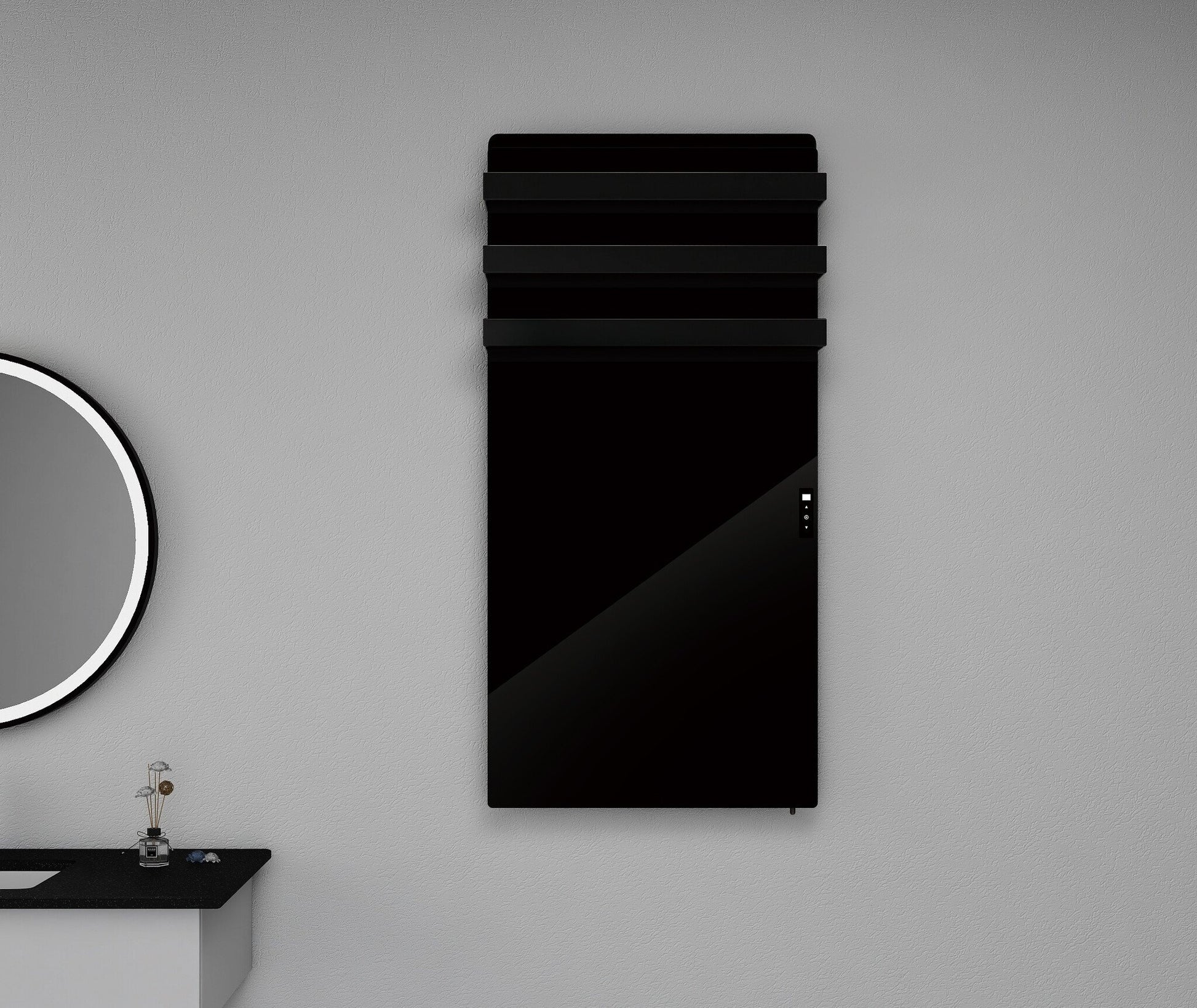 QH-HB-HB serie negra panel infrarrojo híbrido 1300Watt