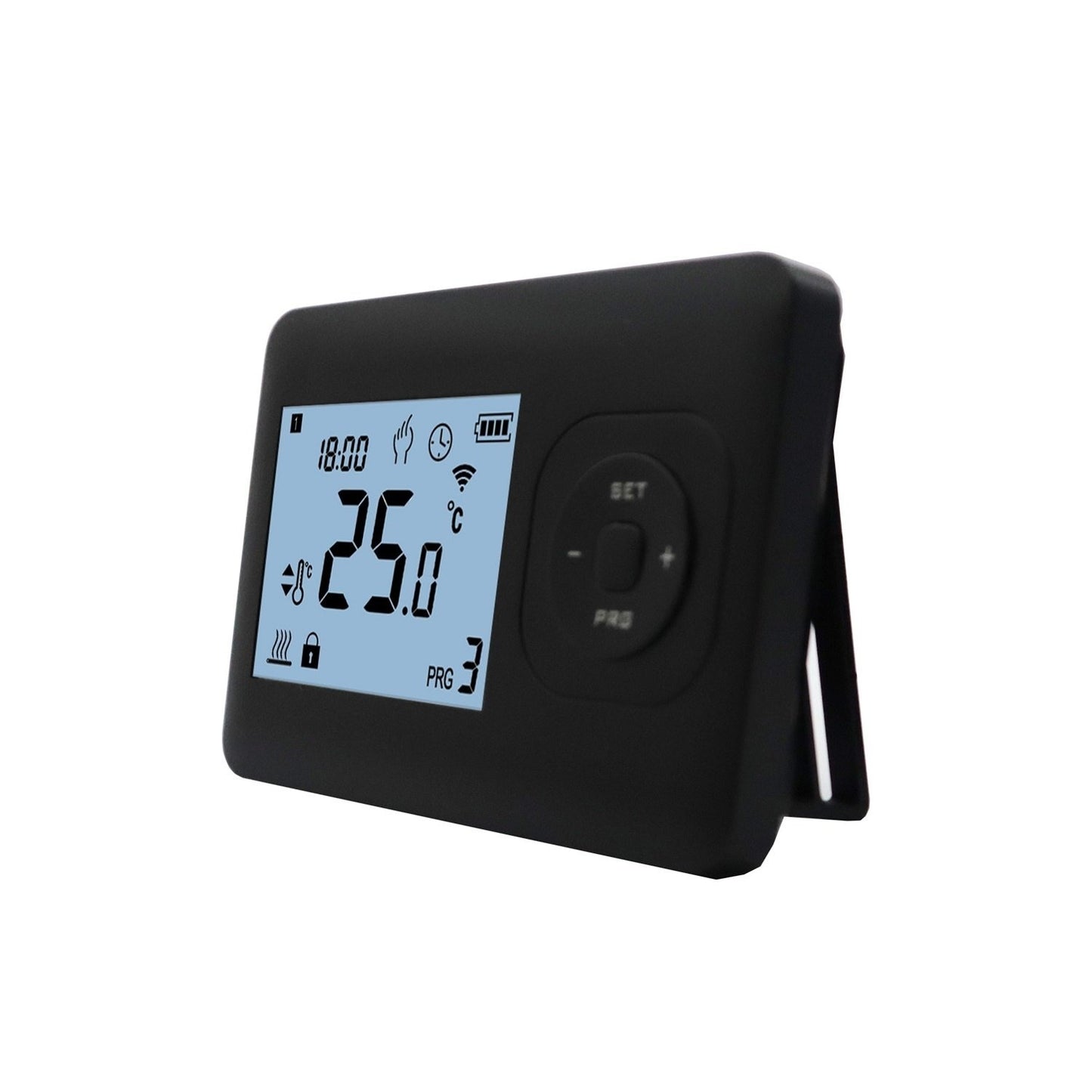 Termostato programable inalámbrico QH Wifi Basic negro