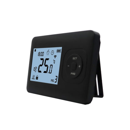 Termostato programable inalámbrico QH Wifi Basic negro