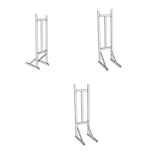 Soporte de suelo universal Quality Heating para calderas verticales