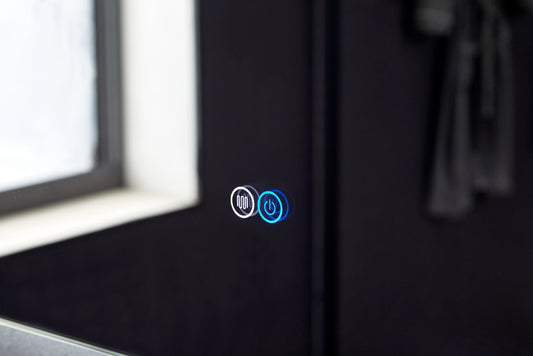 Espejo sin marco con LED, antivaho 75 x 120 cm