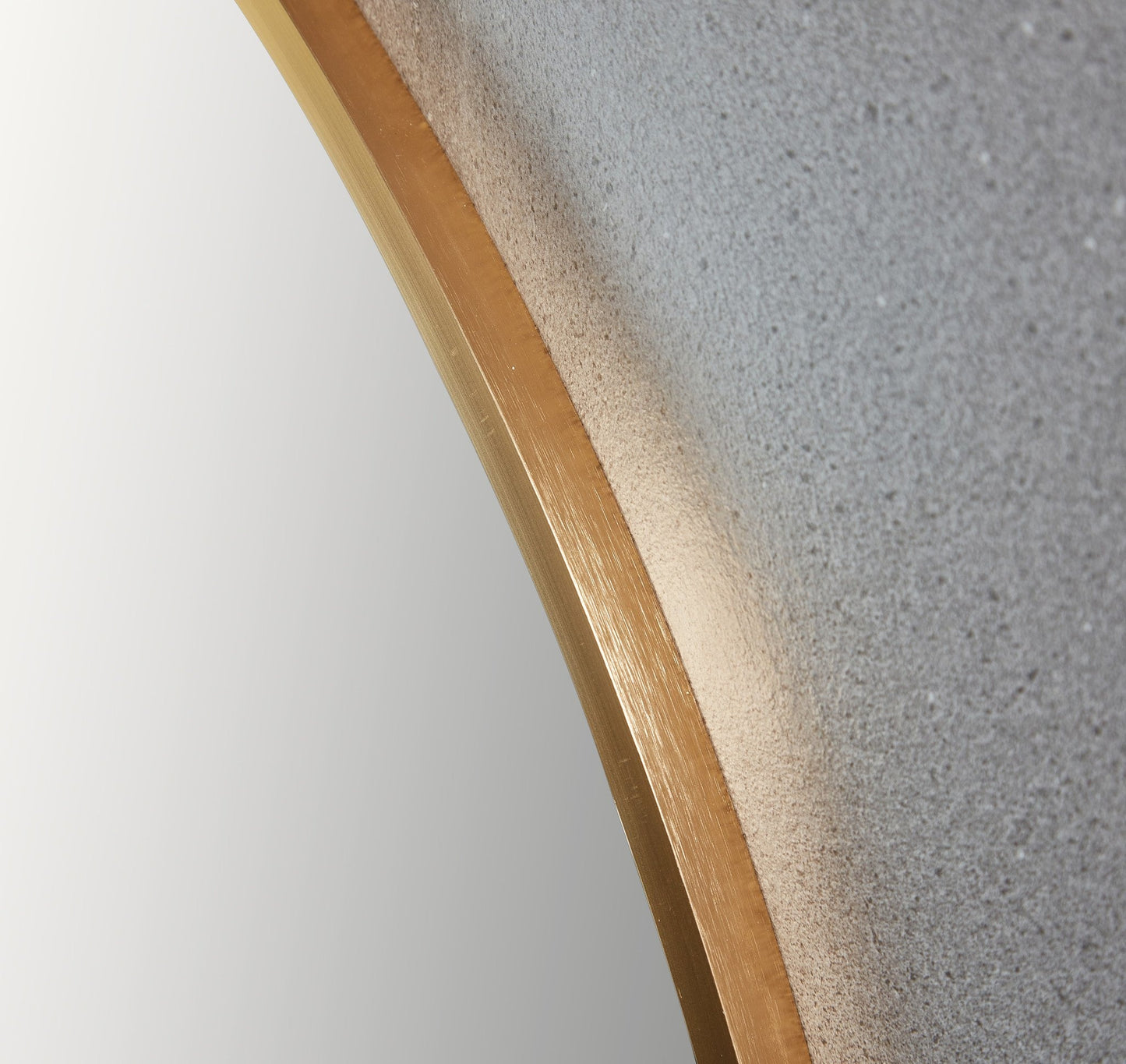 Espejo redondo 100 cm con marco dorado