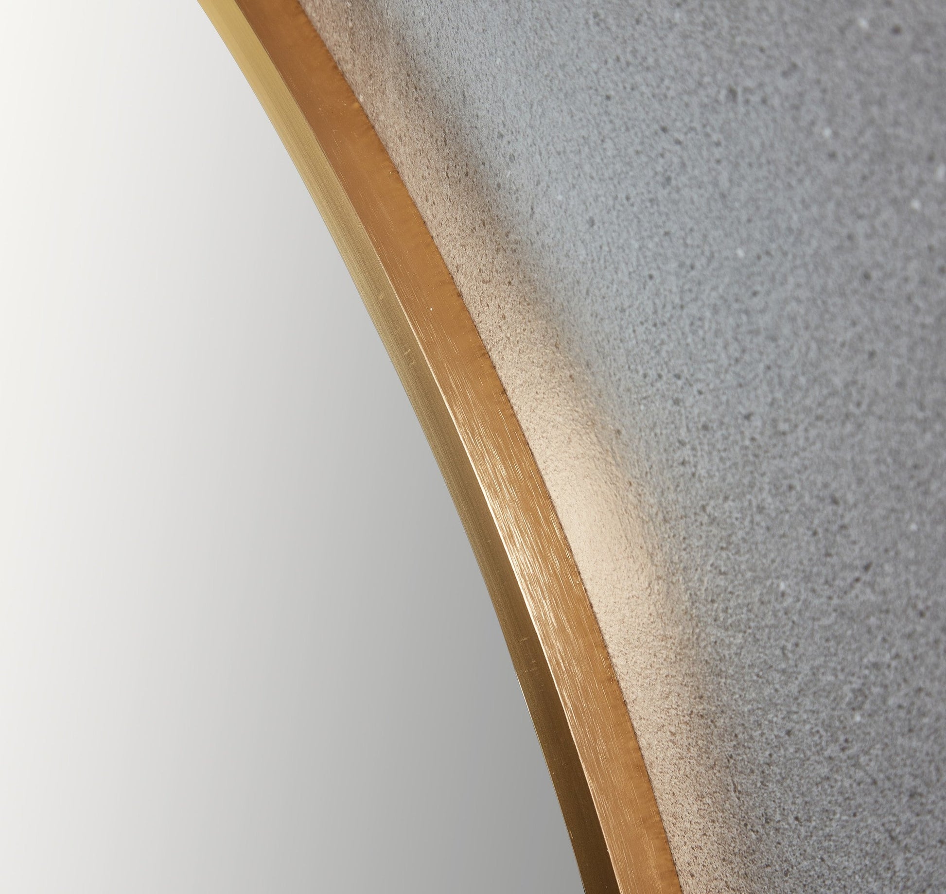 Espejo redondo 100 cm con marco dorado