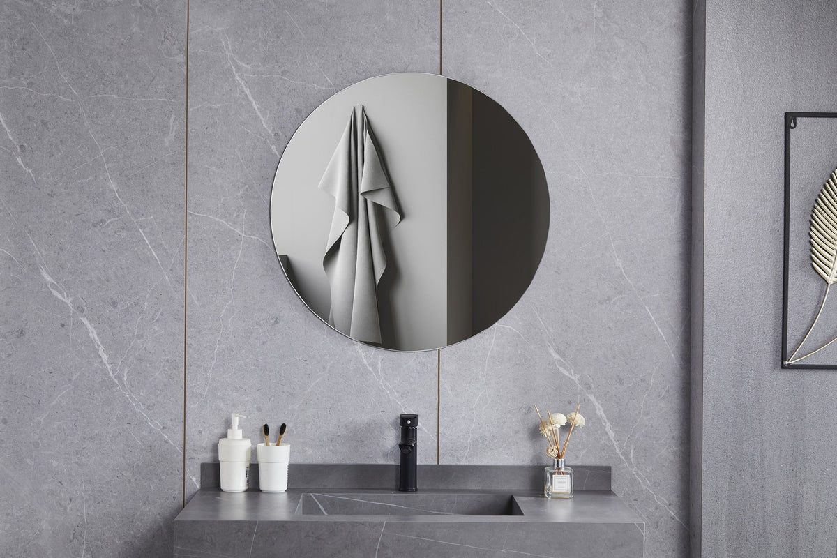 Espejo redondo 80 cm sin marco