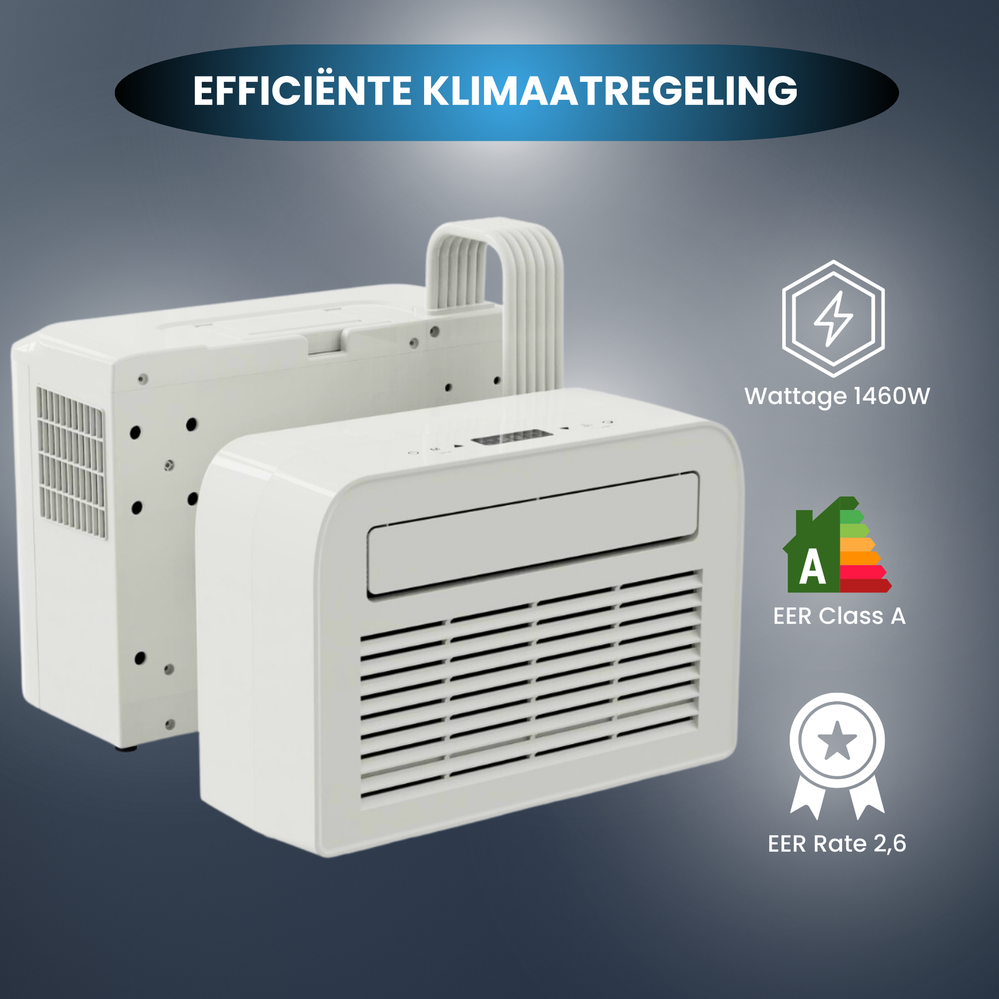 Split aire acondicionado caravana 5000BTU Wifi Calidad de refrigeración - Clase energética A