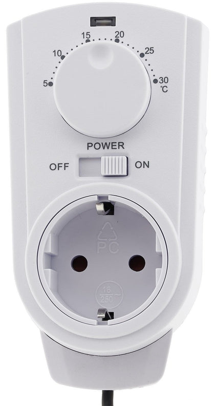 Enchufe termostato simple con sensor